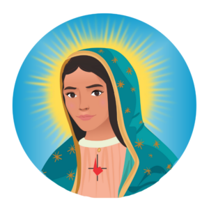 Botón Virgen de los Encuentros - 6 años