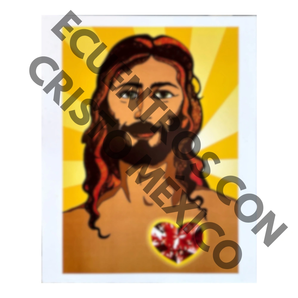 Estampa de Jesús (Enc. Señores) (50 pzas)