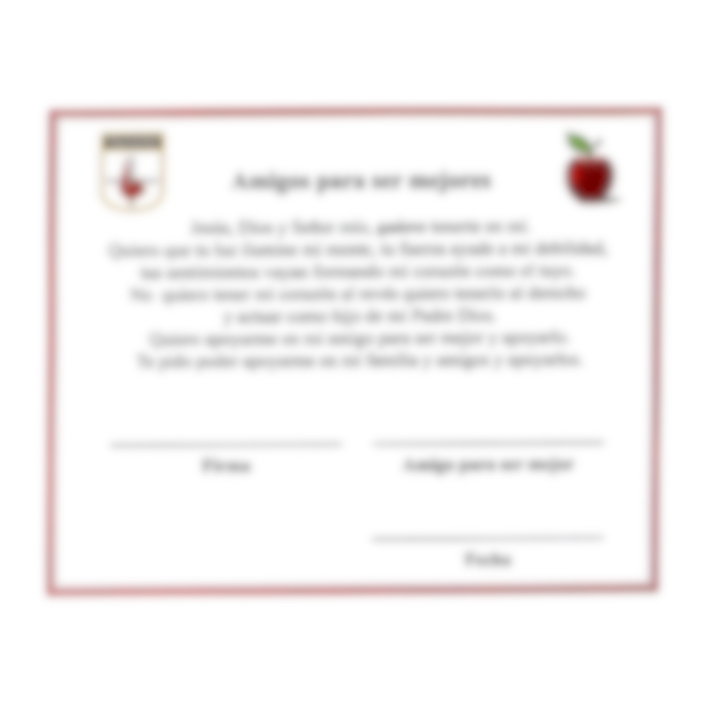 Diploma mejores amigos