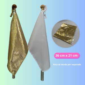 Paquete banderas 3 años (2 piezas)