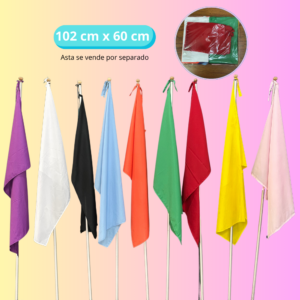 Paquete banderas (9 piezas)