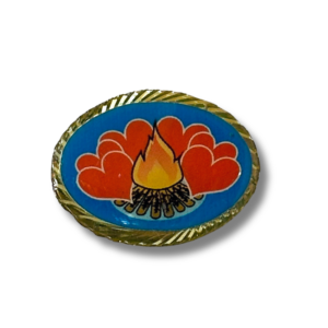 Pin Corazones en fogata 13 años